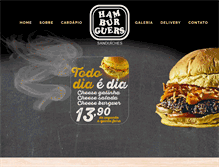 Tablet Screenshot of hamburguers.com